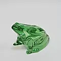 Лягушка, зеленый хрусталь , 20 век