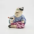 Статуэтка "Китаец с птичкой"