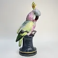Большая Фигурка Попугай Какаду фарфор фабрика Volkstadt
