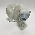 Скульптура Белый медведь Роял Копенгаген. 1969-1974