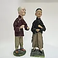 Парные фигурки Актеры китайского театра 19в