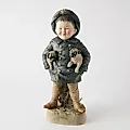 Старинная статуэтка "Мальчик-моряк"