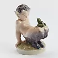Статуэтка "Фавн с лягушкой"