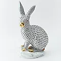 Коллекционная фарфоровая статуэтка "Заяц"