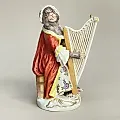 Лучшее предложение! Статуэтка "Обезьяна с арфой" №20 в серии обезьяний оркестр 1997 г Германия