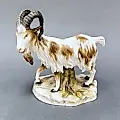Старинная статуэтка "Козел". Тюрингия, 1900 годы