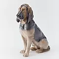 Фарфоровая статуэтка "Бладхаунд"