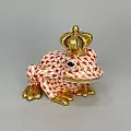 Фигурка Король-лягушка с короной Herend 1960-1970гг Венгрия
