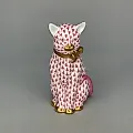 Кот с бантом Herend 1960-1970 Венгрия