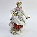Фигурка "Цветочница" конец 19 века