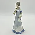 Фарфоровая статуэтка "Девочка с полотенцем" Casades, Испания, 1970-1990 гг.