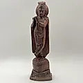 Резная деревянная статуэтка Кришны, Индия, 1970-1990 годы