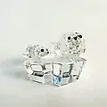 Хрустальная статуэтка Swarovski «Тюлени» ручной работы, Австрия