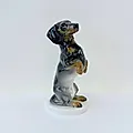 Фарфоровая статуэтка Таксы от KPM, Германия
