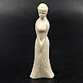 Резная костяная статуэтка «Девушка», СССР, 1970-1990 гг.