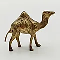 Латунная статуэтка «Верблюд» из Индии, 1970-1990 гг.