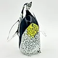 Статуэтка Пингвин из стекла, гутная техника, Hokitika Glass Studio, Европа, 1980-1990
