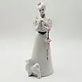 Фарфоровая статуэтка «Дама с собачкой», Дулёво, 1987 г.