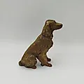 Статуэтка «Сеттер» из латуни, Leonardo, Западная Европа, 1990-2000