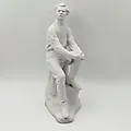 Фарфоровая статуэтка Максим Горький, бисквит, ЛФЗ, СССР