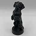Статуэтка 'Собака Дружок' из чугуна, Касли, СССР 1970-1980