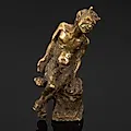 Статуэтка Сатир (Фавн) из бронзы, литье, Западная Европа, 1930-1960