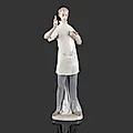 Фарфоровая статуэтка «Зубной врач» от Lladro, Испания, 1970-е годы