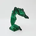 Малахитовая статуэтка Кризис H. - View 5