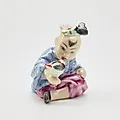 Статуэтка "Китаец с птичкой" - View 2
