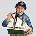 Статуэтка " Старый моряк с лодкой" - View 3