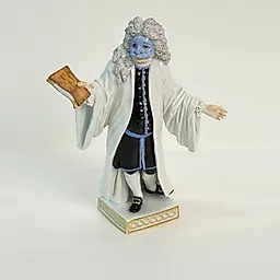 Фарфоровая статуэтка "Адвокат" от Meissen по модели Й.Й. Кендлера, 1950-е