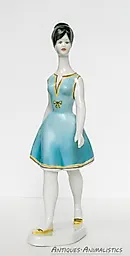 Девушка в голубом Hollohaza Венгрия