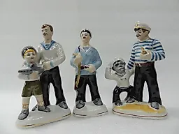 Композиция Морфлот Рулит 3 Фигурки Без Сколов и Трещин