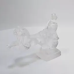 Стеклянная статуэтка в стиле ар-деко Boudicea