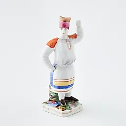 Завод братьев Козловых. Старинная фигурка в русском стиле