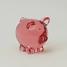 Фигурка Свинка розовая Баккара Франция Фирменная коробка