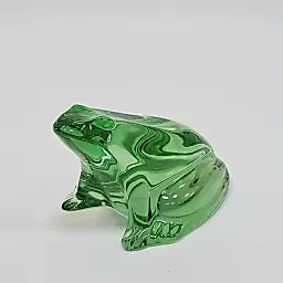 Лягушка, зеленый хрусталь , 20 век
