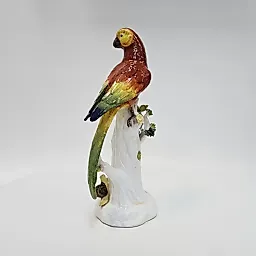 Статуэтка Пара попугаев на пнях Дрезден