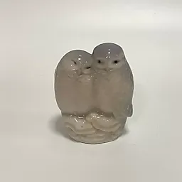Коллекционная фарфоровая статуэтка "Совы"