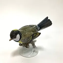 Статуэтка "Синица" с ручной росписью