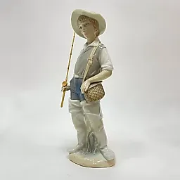 Статуэтка "Мальчик с удочкой" Lladro 1972г