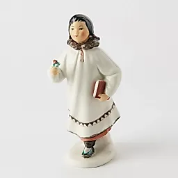 "Якутка с цветком"