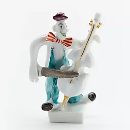 Статуэтка "Клоун басист"