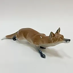 Фигурка Лисица крадущаяся модерн 1900 гг Германия
