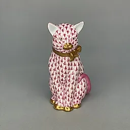 Кот с бантом Herend 1960-1970 Венгрия