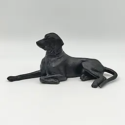 Чугунная скульптура "Пойнтер" авторства Н.И. Либериха, Каслинский завод, СССР, 1970-1990 гг.