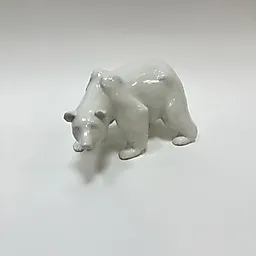 Фарфоровая статуэтка "Медведь" 1920-х годов KPM Германия