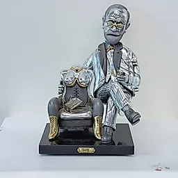 Металлическая скульптура Зигмунд Фрейд от Франка Майслера, Англия