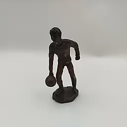Бронзовая статуэтка "Игра в мяч" (Боулинг), литьё, Европа, 2010-е