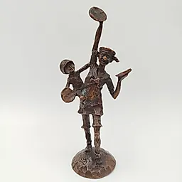 Бронзовая статуэтка "Артисты цирка" от мастерской Da Vinci, Нидерланды, 2010-е